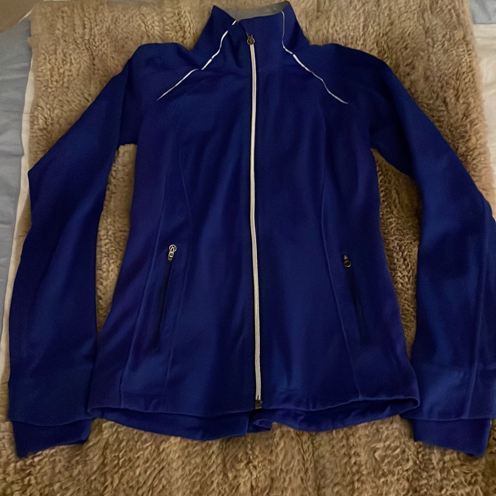 Lululemon Blue Running Winter Jacket Size 4